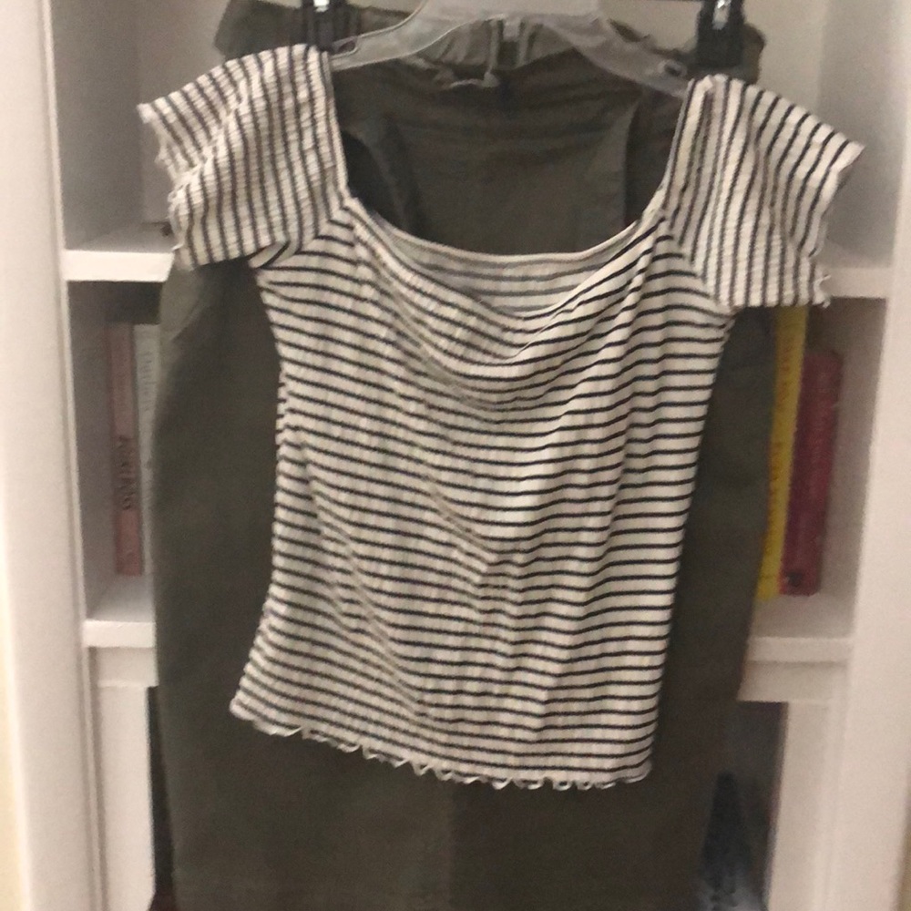 Off the shoulder shirt